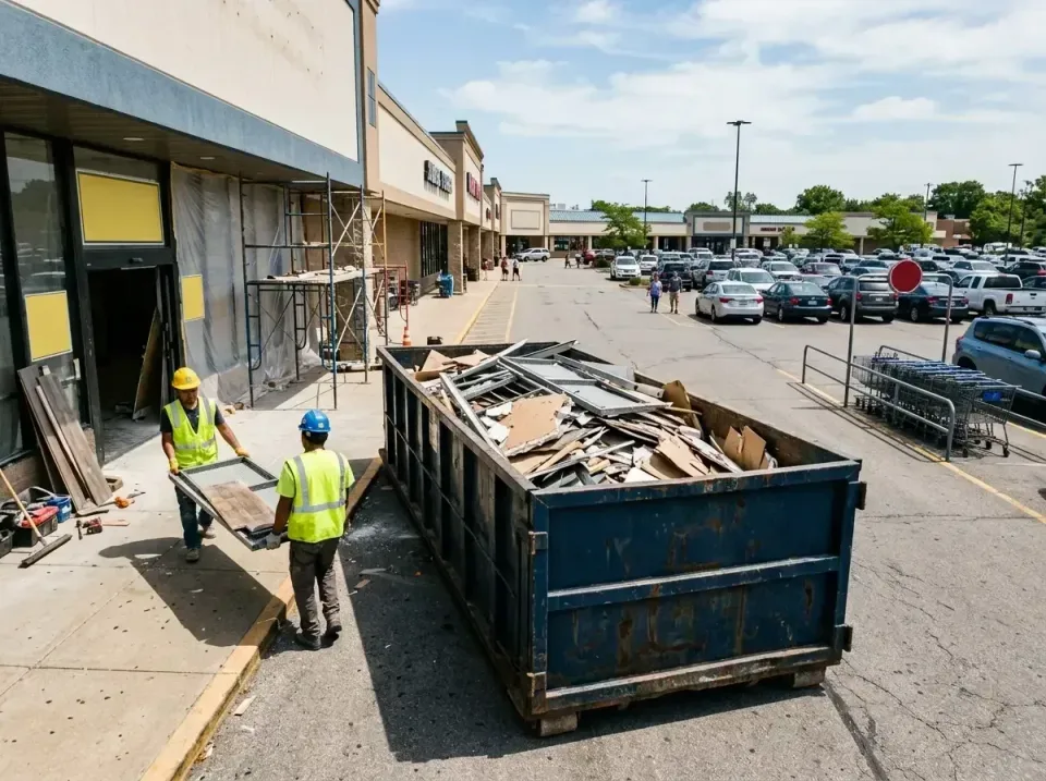 retail-store-renovation-debris-003 — frequently asked questions, Roll-off Dumpster Rentals in Suamico, WI